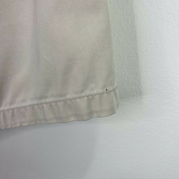 Levi's L2 Khaki Chino Cotton High Rise Shorts Juniors Size 11 ✨ - Picture 7 of 11